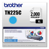 BROTHER Printer Consumables TN225C High-Yield Toner, 2,200 Page-Yield, Cyan - TN225C