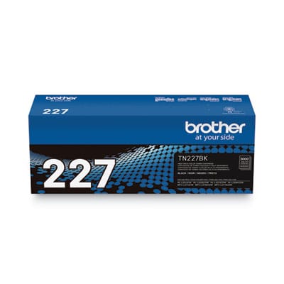 BROTHER Printer Consumables TN227BK High-Yield Toner, 3,000 Page-Yield, Black - TN227BK