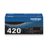 BROTHER Printer Consumables TN420 Toner, 1,200 Page-Yield, Black - TN420