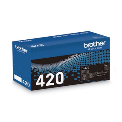 BROTHER Printer Consumables TN420 Toner, 1,200 Page-Yield, Black - TN420