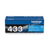 BROTHER Printer Consumables TN433C High-Yield Toner, 4,000 Page-Yield, Cyan - TN433C