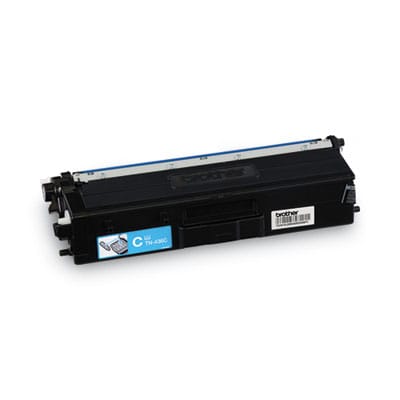 BROTHER Printer Consumables TN436C Super High-Yield Toner, 6,500 Page-Yield, Cyan - TN436C