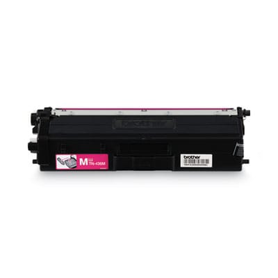 BROTHER Printer Consumables TN436M Super High-Yield Toner, 6,500 Page-Yield, Magenta - TN436M
