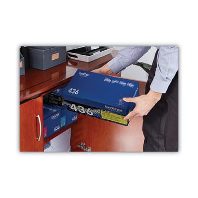 BROTHER Printer Consumables TN436Y Super High-Yield Toner, 6,500 Page-Yield, Yellow - TN436Y