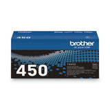 BROTHER Printer Consumables TN450 High Yield Toner, 2,600 Page-Yield, Black - TN450