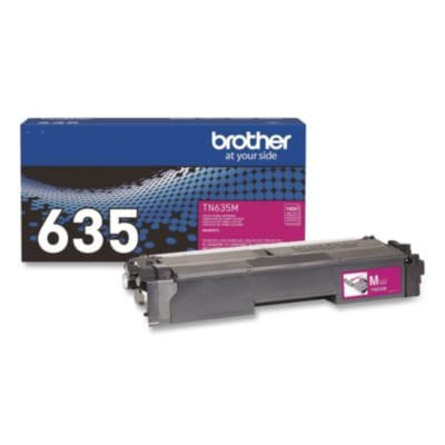 BROTHER Printer Consumables TN635 Toner, 1,800 Page-Yield, Magenta - TN635M