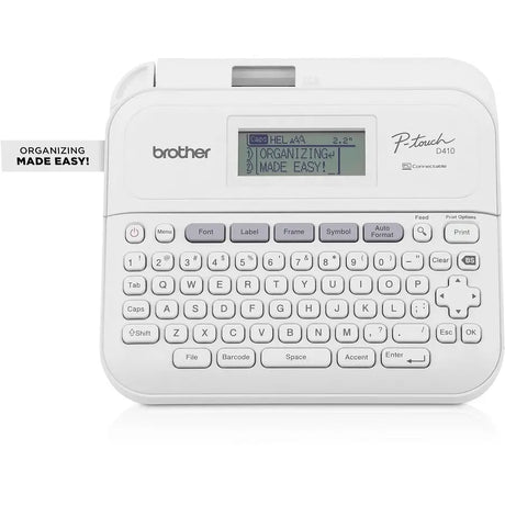 BROTHER Printers/Printer Accessories Brother PT-D410 label printer Thermal transfer 180 x 180 DPI 20 mm/sec Wired TZe QWERTY - PTD410