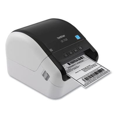 BROTHER Thermal QL-1110NWB Wide Format Professional Label Printer, 69 Labels/min Print Speed, 6.7 x 8.7 x 5.9 - QL1110NWB