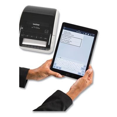 BROTHER Thermal QL-1110NWB Wide Format Professional Label Printer, 69 Labels/min Print Speed, 6.7 x 8.7 x 5.9 - QL1110NWB