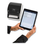 BROTHER Thermal QL-1110NWB Wide Format Professional Label Printer, 69 Labels/min Print Speed, 6.7 x 8.7 x 5.9 - QL1110NWB