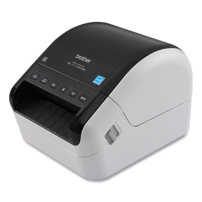BROTHER Thermal QL-1110NWB Wide Format Professional Label Printer, 69 Labels/min Print Speed, 6.7 x 8.7 x 5.9 - QL1110NWB