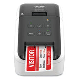 BROTHER Thermal QL-810WC Ultra Fast Label Printer, 110 Labels/min Print Speed, 5 x 5.7 x 9.2 - QL810WC