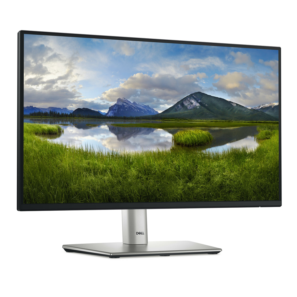 DELL P Series P2225H computer monitor 54.6 cm (21.5") 1920 x 1080 pixels Full HD LCD Black, Silver - DELL-P2225H DELL