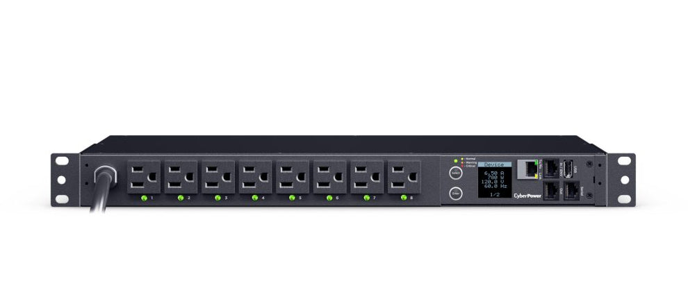 CyberPower PDU41021 power distribution unit (PDU) 16 AC outlet(s) 1U Black - PDU41021