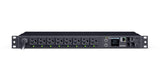 CyberPower PDU41021 power distribution unit (PDU) 16 AC outlet(s) 1U Black - PDU41021