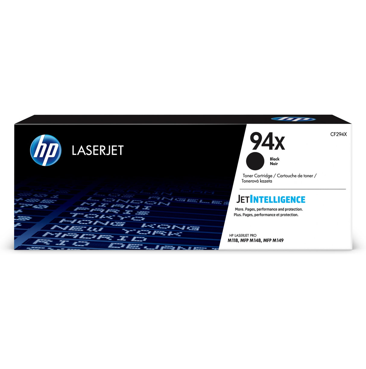 HP 94X High Yield Black Original LaserJet Toner Cartridge - CF294X