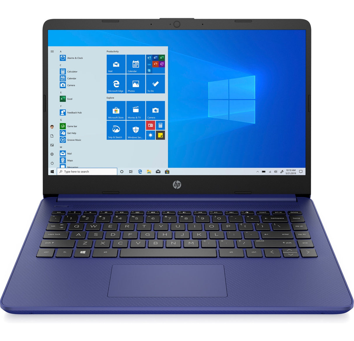 HP Laptop 14-dq0050nr, 14", Intel® Celeron®, 4GB RAM, 64GB eMMC 47X80UA#ABA