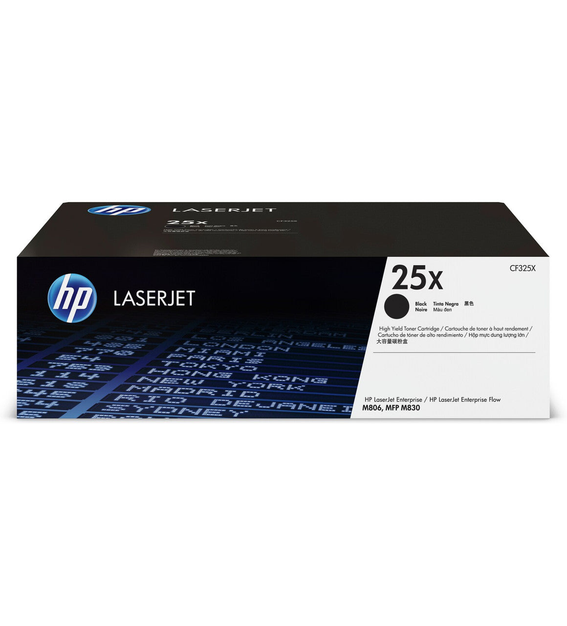 HP 25X High Yield Black Original LaserJet Toner Cartridge CF325X