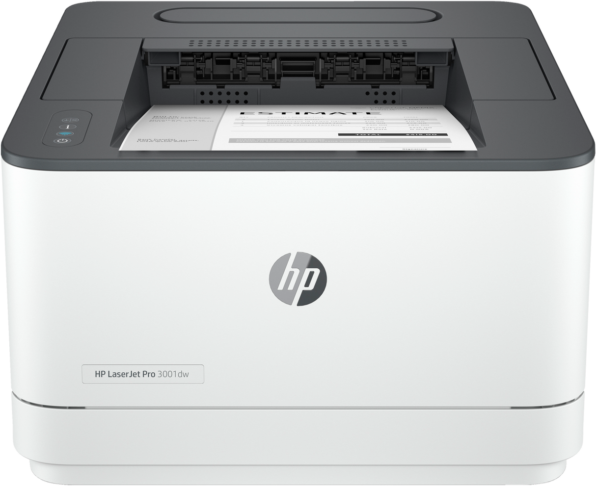 HP LaserJet Pro 3001dw Printer, Black and white, Printer for Small medium business, Print, Wireless; Print from phone or tablet; Two-sided printing 3G650FR#BGJ