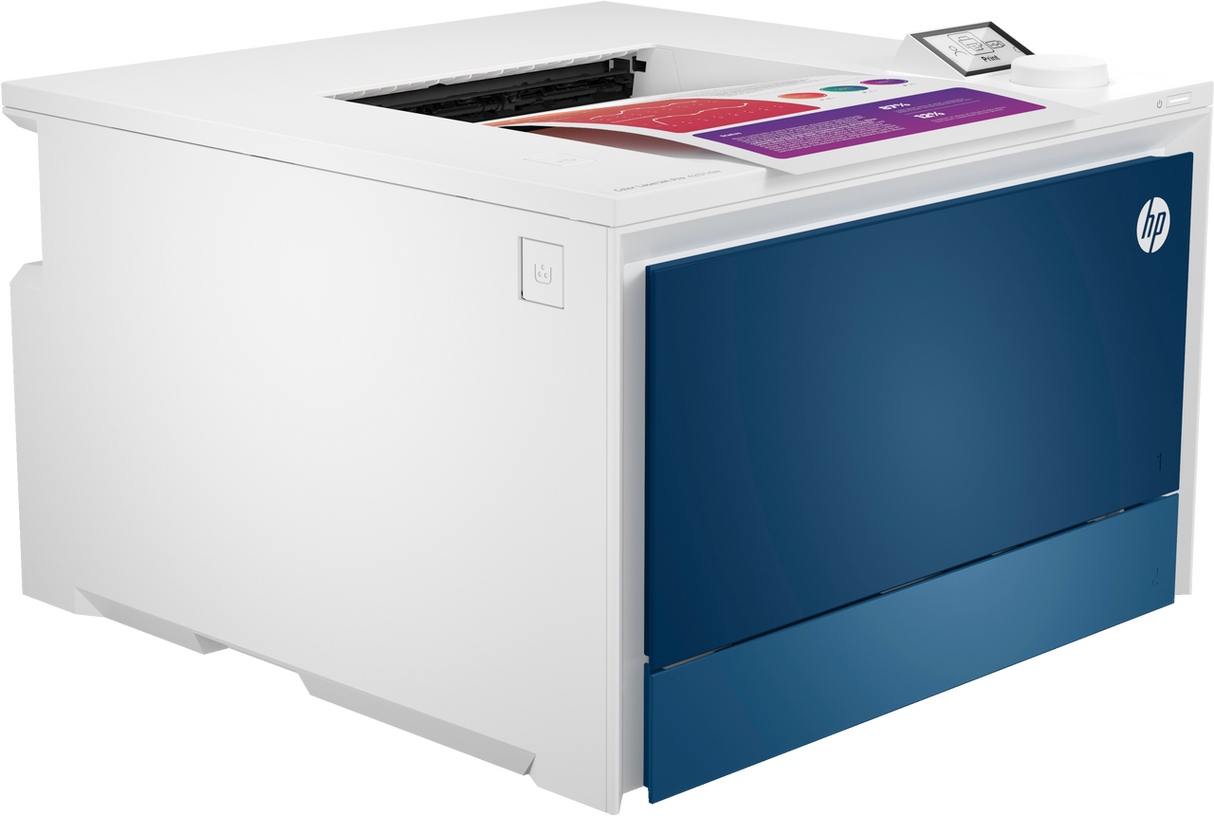 HP Color LaserJet Pro 4201dw Printer, Color, Printer for Small medium business, Print, Wireless; Print from phone or tablet; Two-sided printing; Front USB flash drive port; Optional high-capacity trays; TerraJet cartridge 4RA86F#BGJ