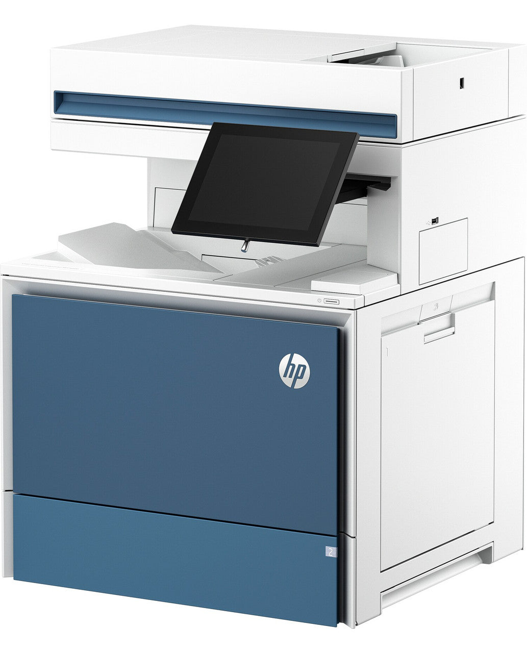 HP Color LaserJet Enterprise MFP 6800dn Printer, Color, Printer for Print, copy, scan, fax (optional), Automatic document feeder; Optional high-capacity trays; Touchscreen; TerraJet cartridge 6QN35A#BGJ