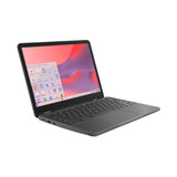 Lenovo 500e Yoga Chromebook Gen 4 Intel® N N100 31 cm (12.2") Touchscreen WUXGA 8 GB LPDDR5-SDRAM 64 GB eMMC Wi-Fi 6E (802.11ax) ChromeOS English Grey - 82W4001SUS LENOVO