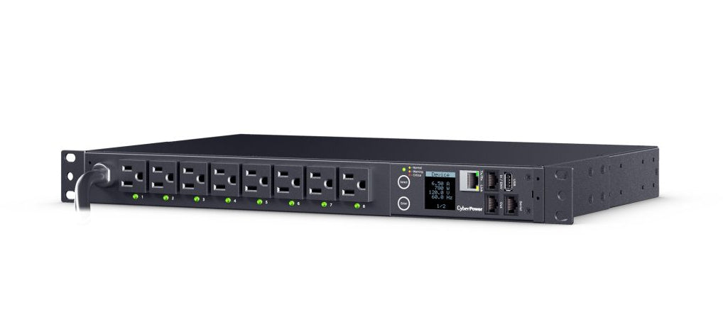CyberPower PDU41021 power distribution unit (PDU) 16 AC outlet(s) 1U Black - PDU41021