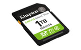 Kingston Technology 1TB SDXC Canvas Select Plus Gen3 150MB/s C10 UHS-I U3 V30 - SDS3/1TB