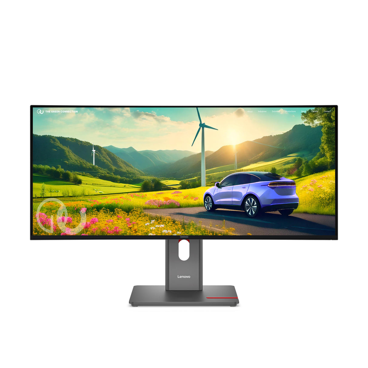 Lenovo ThinkVision P34WD-40 computer monitor 86.4 cm (34") 3440 x 1440 pixels Wide Quad HD LCD Black - 64ADGAR1UZ LENOVO