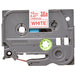Brother TZE232G label-making tape Red on white TZe - TZE232G