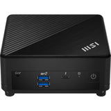 MSI Cubi 5 12M-266US Intel® Core™ i3 i3-1215U 8 GB DDR4-SDRAM 1 TB SSD Windows 11 Home Mini PC Black - CUBI512M266