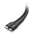 C2G C2G 1.5ft Thunderbolt 4 USB C Cable - USB C to USB C - 40Gbps - M/M - 1.50 ft Thunderbolt 4 A/V Cable for Smartphone, Notebook, Tablet, Computer, Mobile Device - First End: 1 x Thunderbolt 4 Type C - ...  - C2G28885