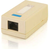 C2G C2G 1-Port Cat5E Surface Mount Box - White - White - 03835