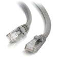 C2G C2G 10ft Cat6 Ethernet Cable - Snagless Unshielded (UTP) - Gray - Category 6 for Network Device - RJ-45 Male - RJ-45 Male - 10ft - Gray - 27133