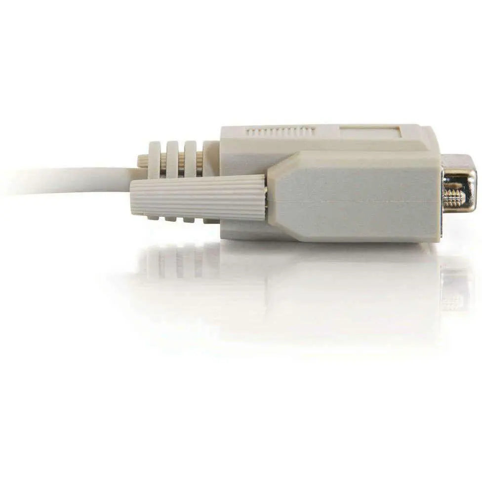 C2G C2G 10ft DB9 F/F Null Modem Cable - Beige - DB-9 Female Serial - DB-9 Female Serial - 10ft - Beige - 03045