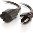 C2G C2G 10ft Power Extension Cord - 18 AWG - NEMA 5-15P to NEMA 5-15R - Extend your power cord AND keep your UPS and surge outlets free - 03116