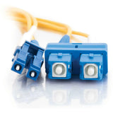 C2G C2G 10m LC-SC 9/125 Duplex Single Mode OS2 Fiber Cable - Yellow - 33ft - 10m LC-SC 9/125 Duplex Single Mode OS2 Fiber Cable - Yellow - 33ft - 28523