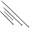 C2G C2G 11.5in Releasable/Reusable Cable Ties - Black - 50pk - Cable Tie - Black - 50 Pack - 43223