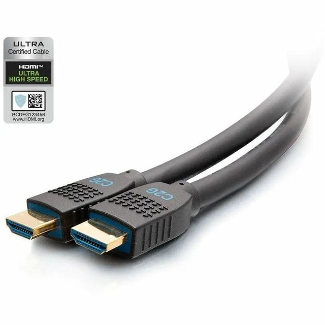 C2G C2G 12ft Performance Ultra High Speed HDMI Cable 2.1 w/ Ethernet - 8K 60Hz - 12 ft HDMI A/V Cable for Audio/Video Device, Computer, Gaming Console, Display Screen, Media Player, Bluetooth Device, Mobi...  - C2G10456
