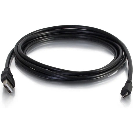 C2G C2G 15ft USB 2.0 A to Micro-USB B Cable - USB Cable - Phone Charging Cable - Connect and charge or transfer data between a portable USB device and a micro-USB port on a computer or other USB device - 27395