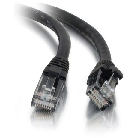 C2G C2G 1ft Cat5e Ethernet Cable - Snagless Unshielded (UTP) - Black - Category 5e for Network Device - RJ-45 Male - RJ-45 Male - 1ft - Black - 26969
