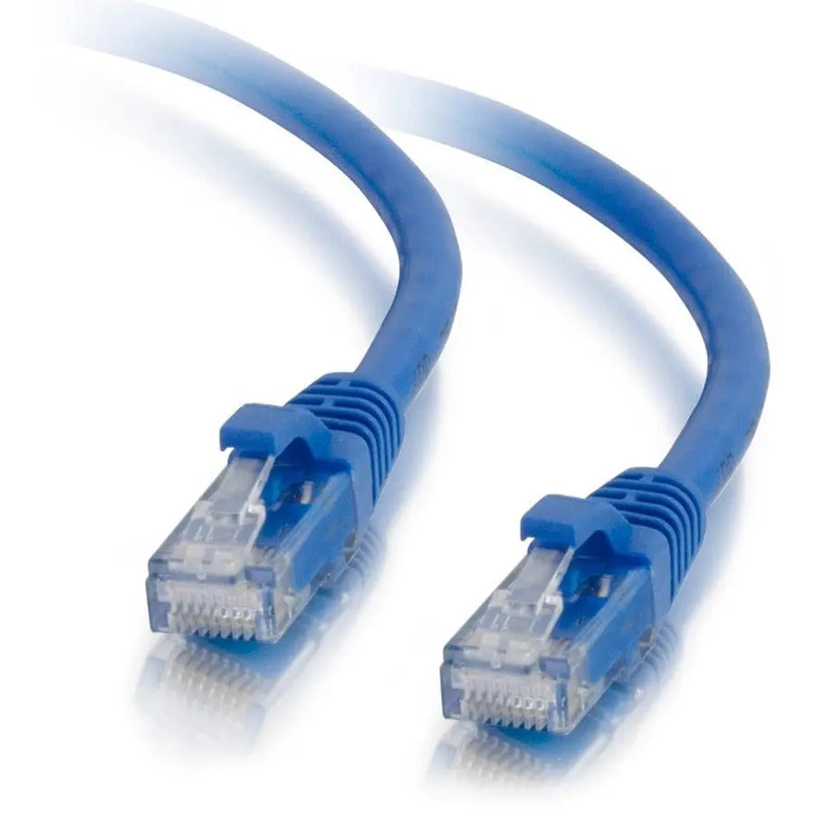 C2G C2G 1ft Cat5e Ethernet Cable - Snagless Unshielded (UTP) - Blue - Category 5e for Network Device - RJ-45 Male - RJ-45 Male - 1ft - Blue - 23828
