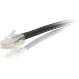 C2G C2G-1ft Cat5e Non-Booted Unshielded (UTP) Network Patch Cable - Black - Category 5e for Network Device - RJ-45 Male - RJ-45 Male - 1ft - Black - 26374