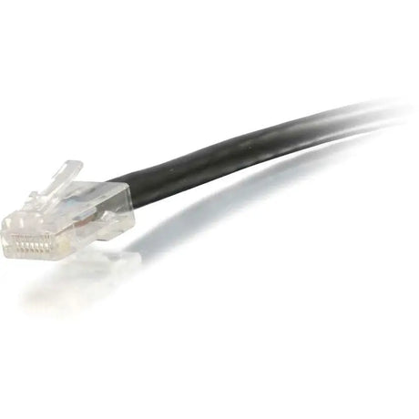 C2G C2G-1ft Cat5e Non-Booted Unshielded (UTP) Network Patch Cable - Black - Category 5e for Network Device - RJ-45 Male - RJ-45 Male - 1ft - Black - 26374