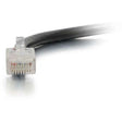 C2G C2G-1ft Cat5e Non-Booted Unshielded (UTP) Network Patch Cable - Black - Category 5e for Network Device - RJ-45 Male - RJ-45 Male - 1ft - Black - 26374