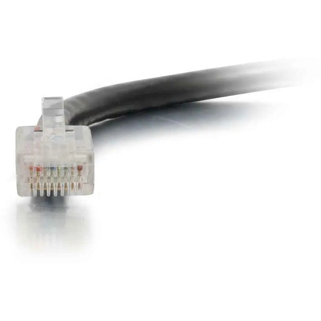 C2G C2G-1ft Cat5e Non-Booted Unshielded (UTP) Network Patch Cable - Black - Category 5e for Network Device - RJ-45 Male - RJ-45 Male - 1ft - Black - 26374