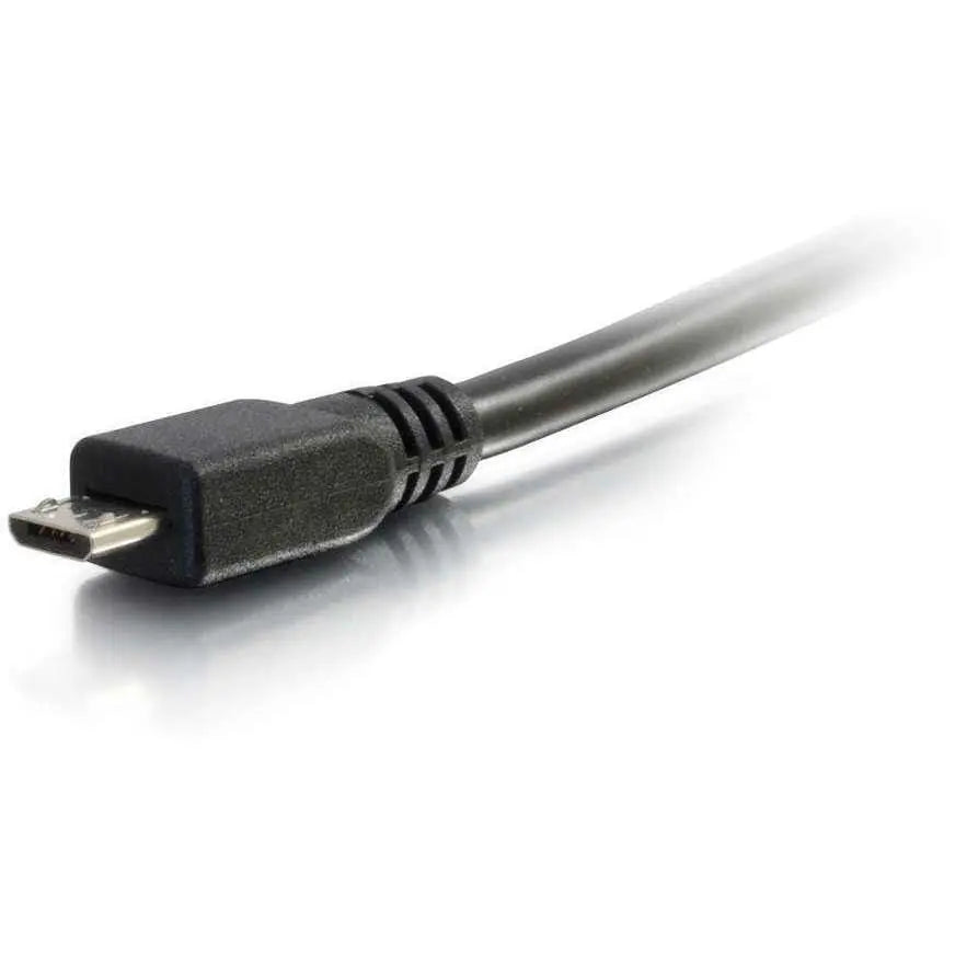 C2G C2G 1m USB Charging Cable - USB A to Micro-B - USB Phone Cable M/M 3ft - Type A Male USB - Micro Type B Male USB - 3ft - Black - 27364