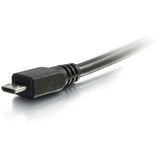 C2G C2G 1m USB Charging Cable - USB A to Micro-B - USB Phone Cable M/M 3ft - Type A Male USB - Micro Type B Male USB - 3ft - Black - 27364