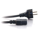 C2G C2G 2.5m 14 AWG European Power Cord (CEE7/7 to IEC320C13) - 8ft - 03138