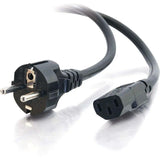C2G C2G 2.5m 14 AWG European Power Cord (CEE7/7 to IEC320C13) - 8ft - 03138